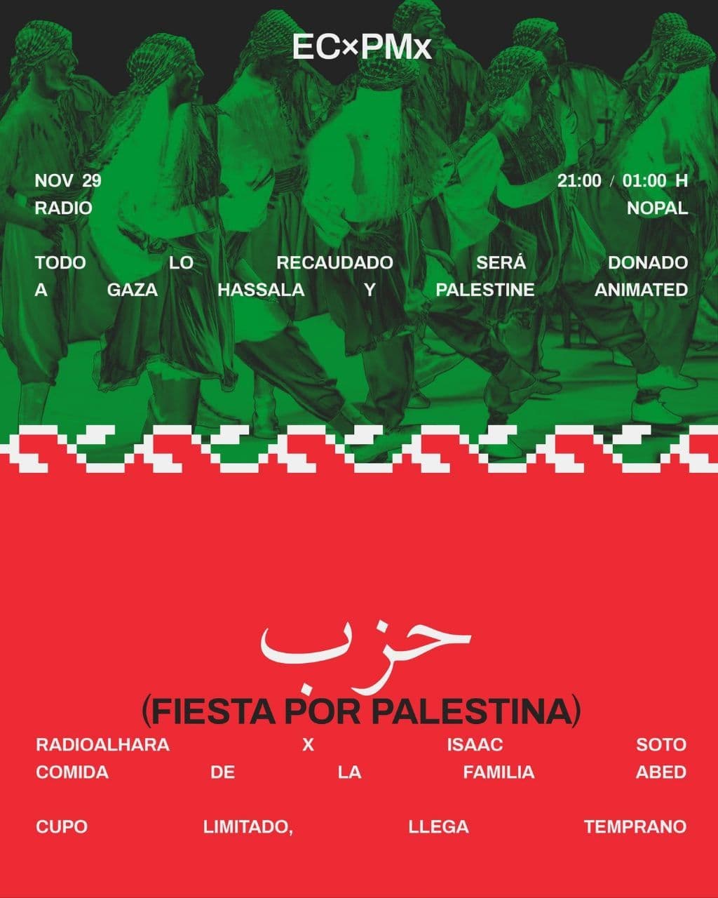 FIESTA POR PALESTINA