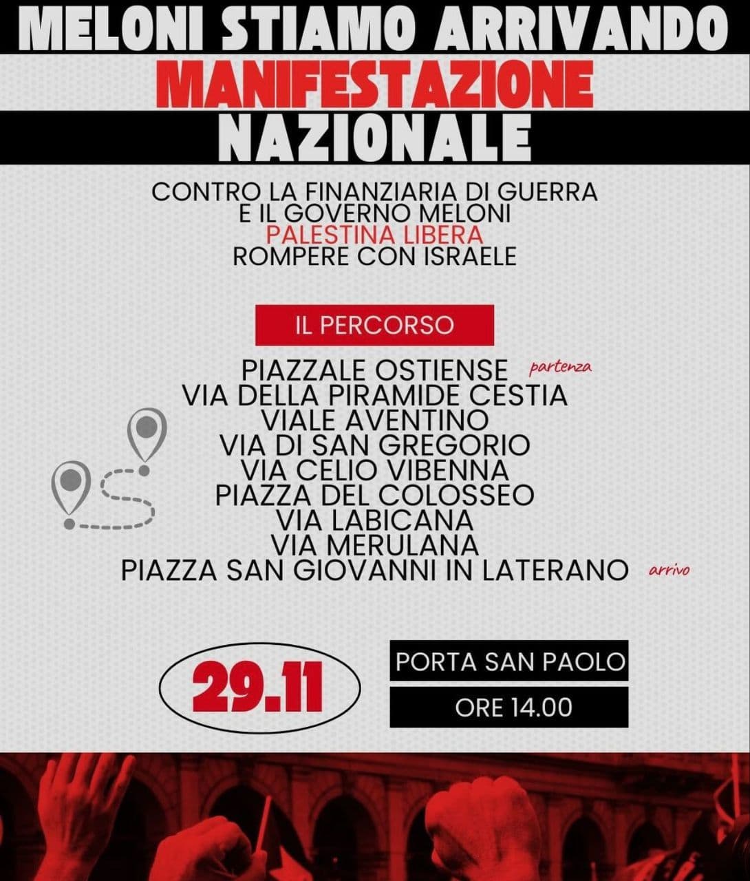 MELONI STIAMO ARRIVANDO