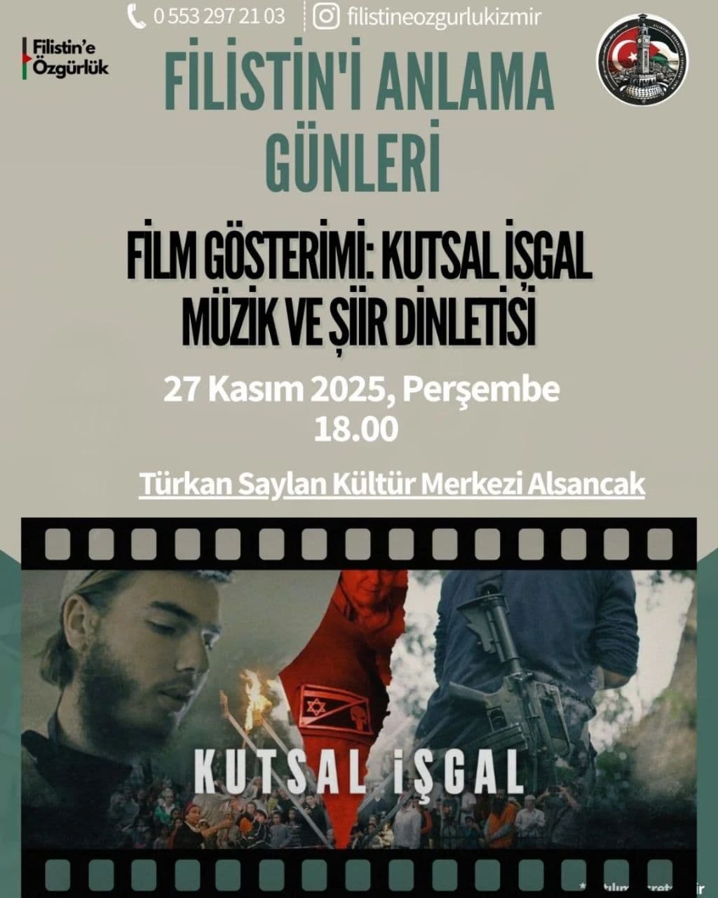 FILISTIN'I ANLAMA GÜNLERI