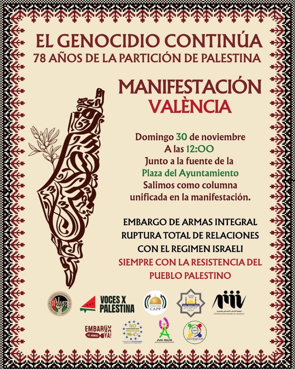 EL GENOCIDIO CONTINÚA