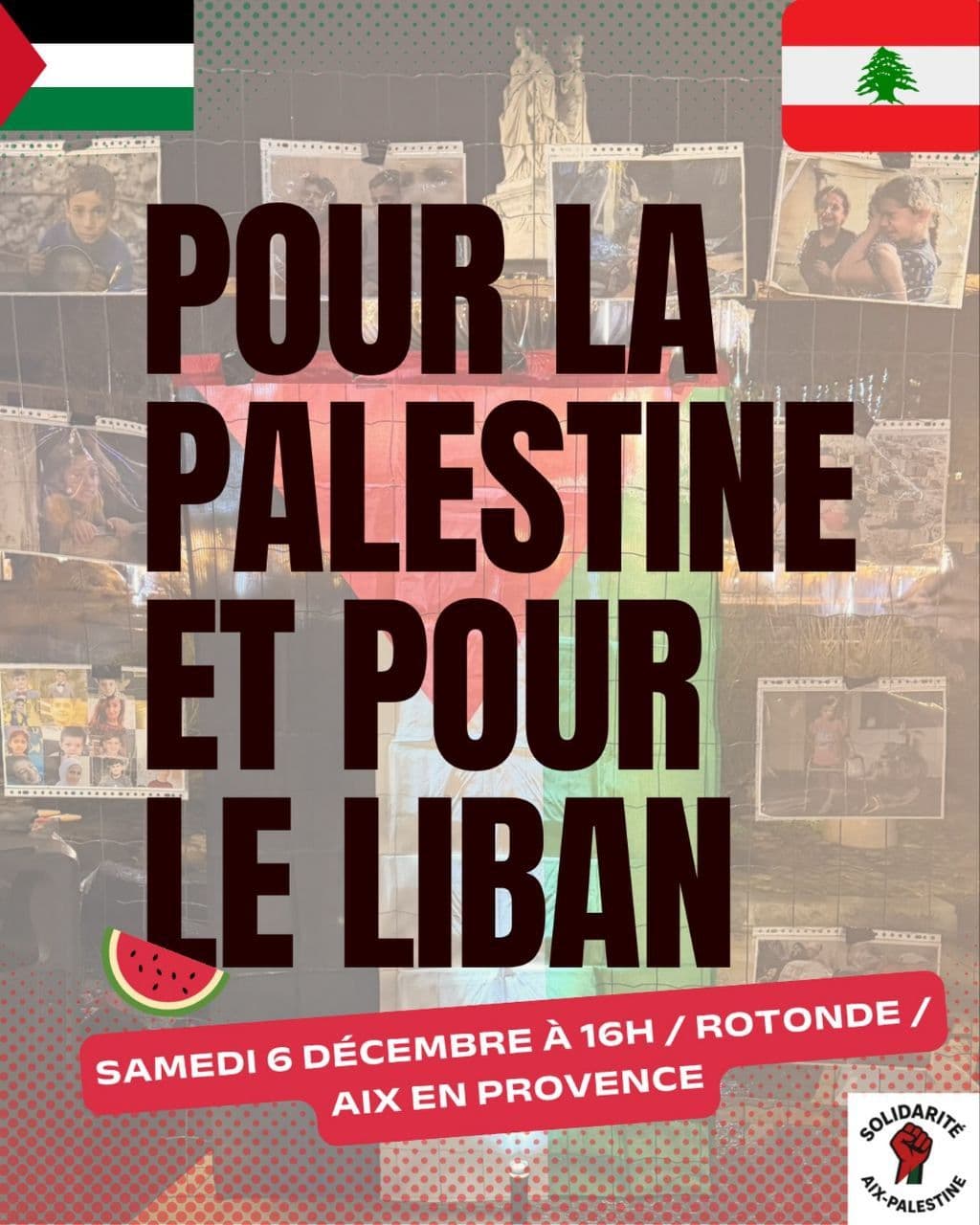 POUR LA PALESTINE ET POUR LE LIBAN