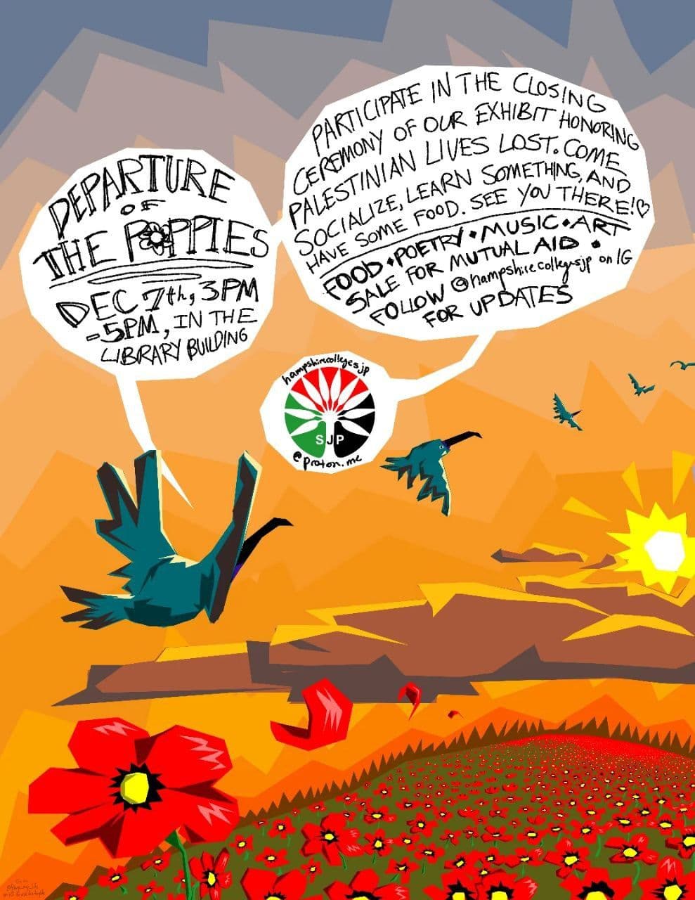 DEPARTURE OF THE POPPIES