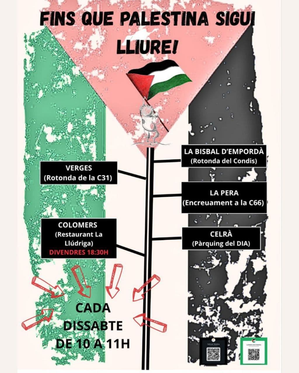 FINS QUE PALESTINA SIGUI LLIURE! / Colomers