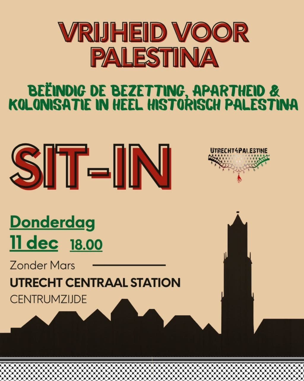 VRIJHEID VOOR PALESTINA
