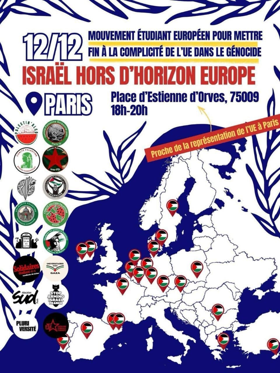 ISRAEL HORS D'HORIZON EUROPE / Paris