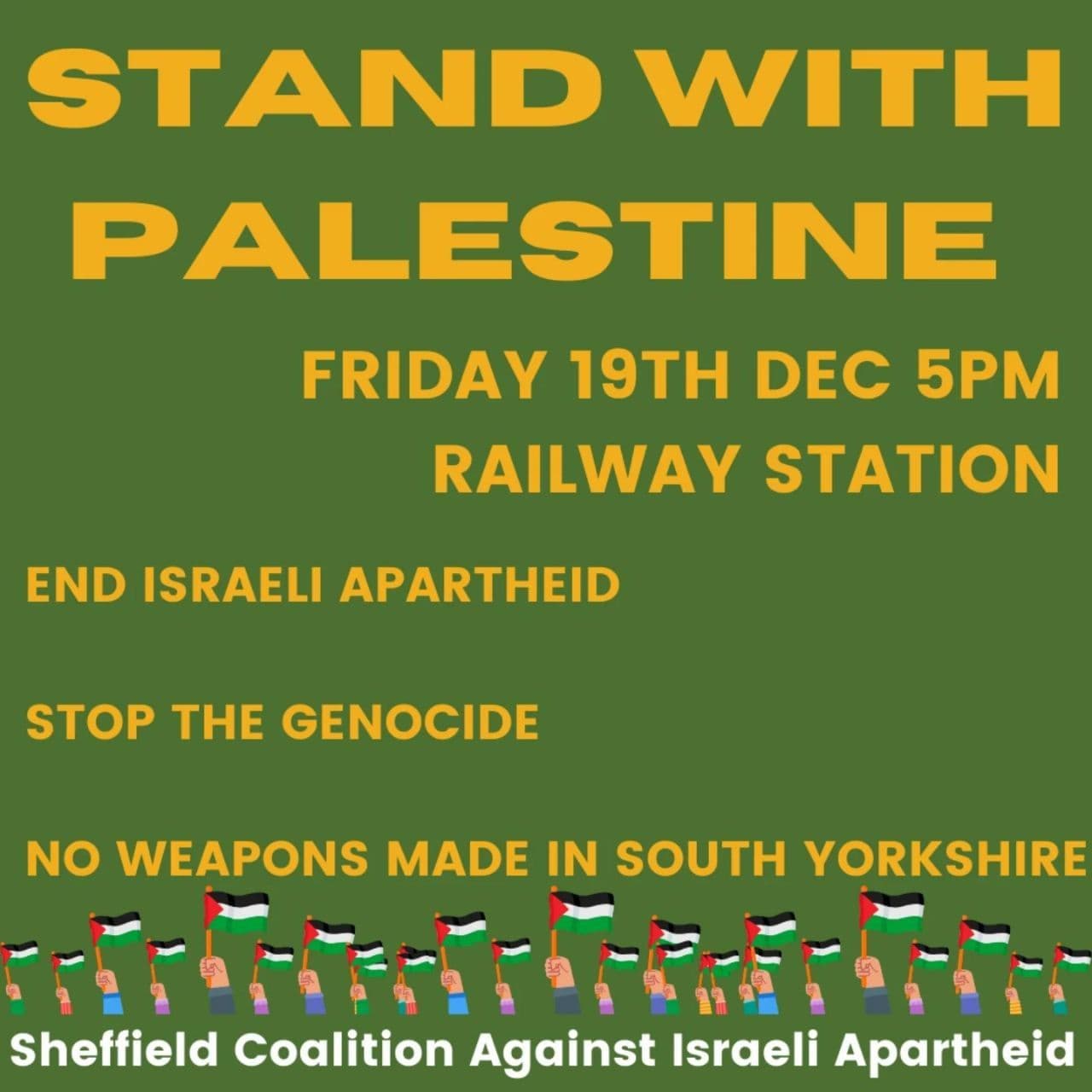 STAND WITH PALESTINE