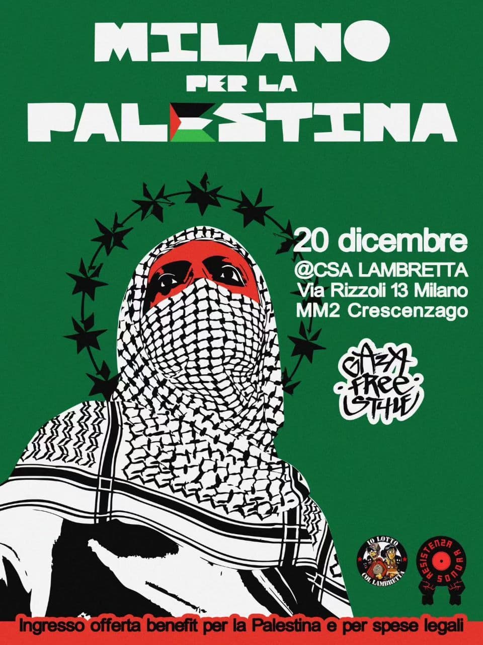 MILANO PER LA PALESTINA