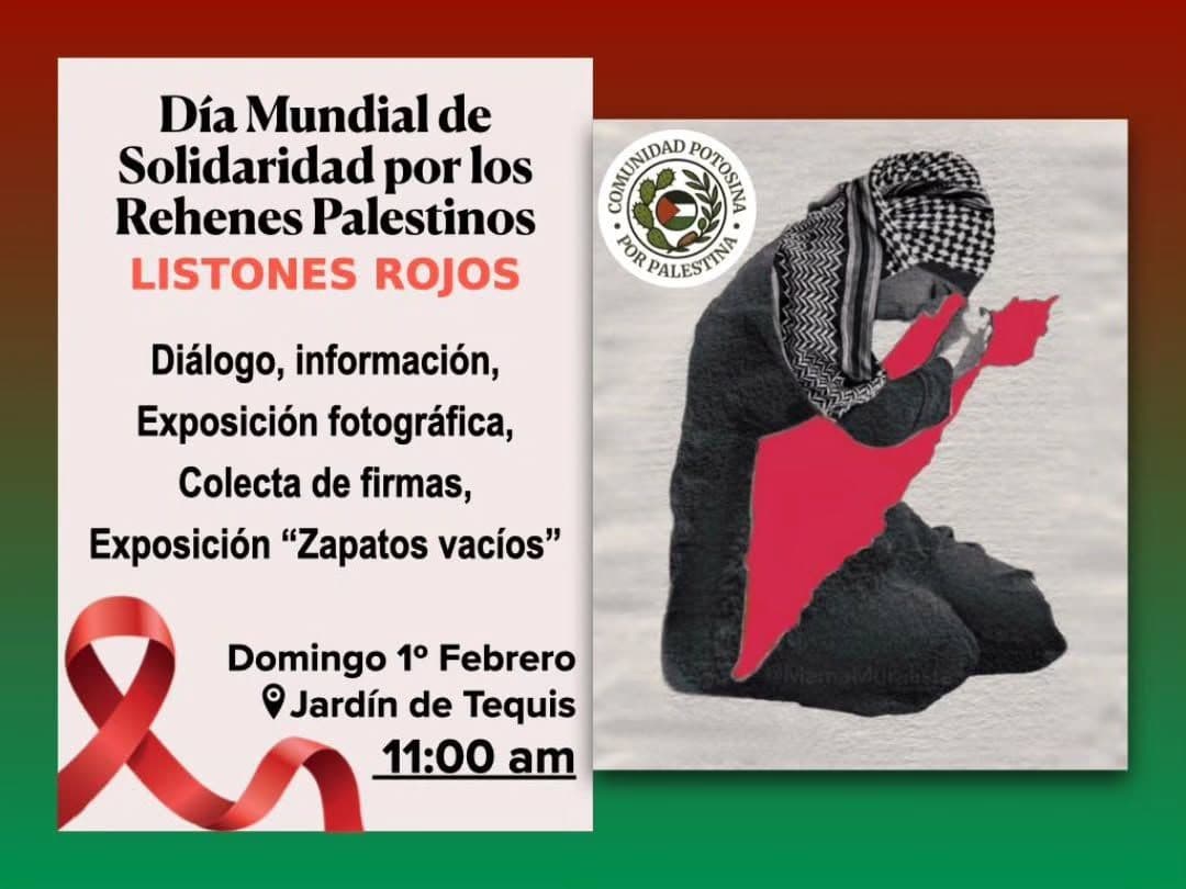 Día Mundial de Solidaridad por los Rehenes Palestinos