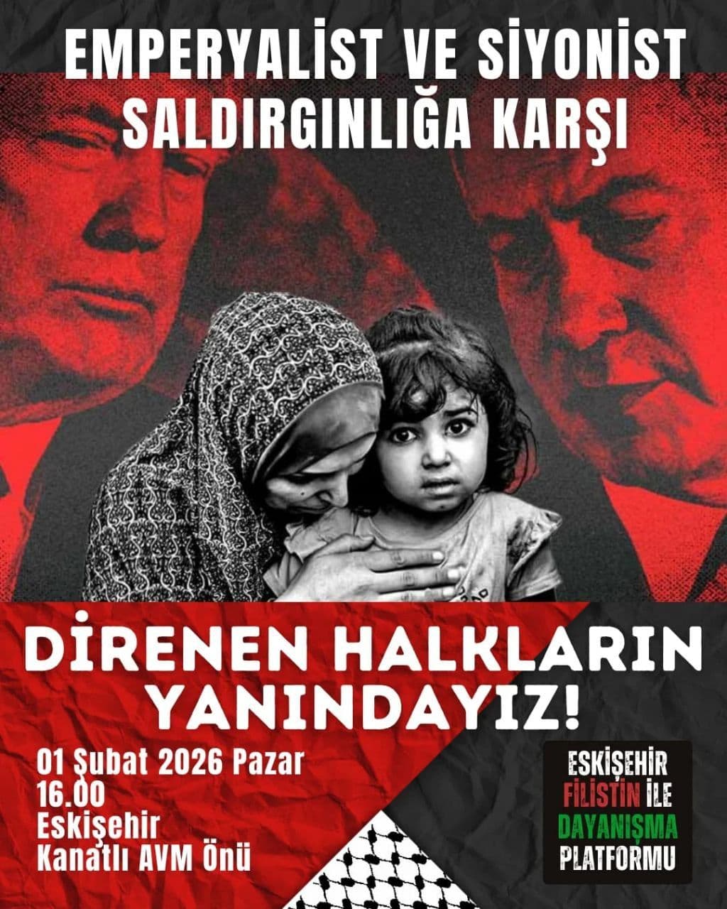 EMPERYALIST VE SIYONIST SALDIRGINLIGA KARSI