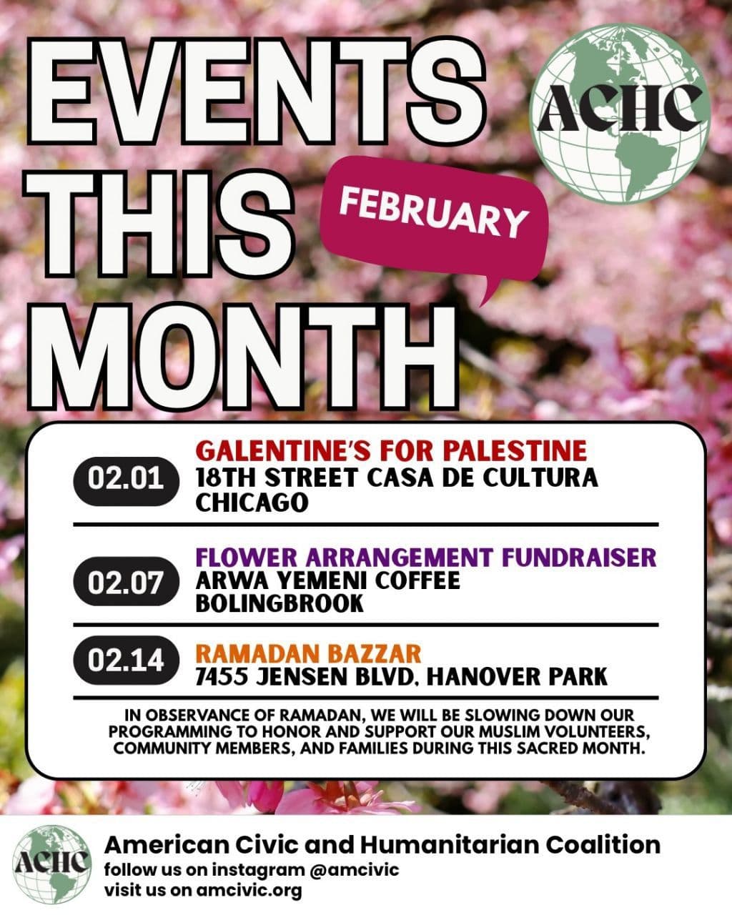 EVENTS THIS MONTH / Hanover Park