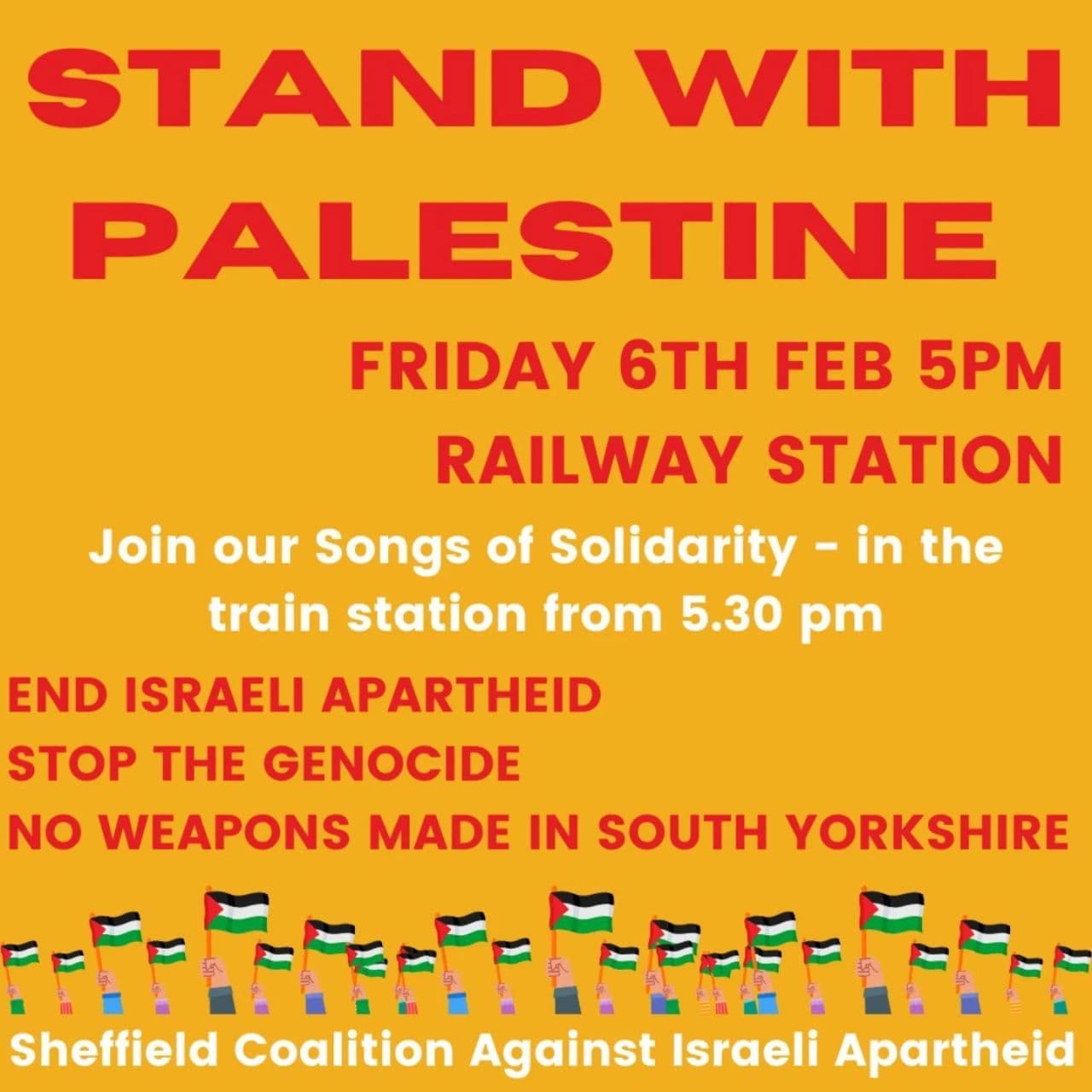 STAND WITH PALESTINE