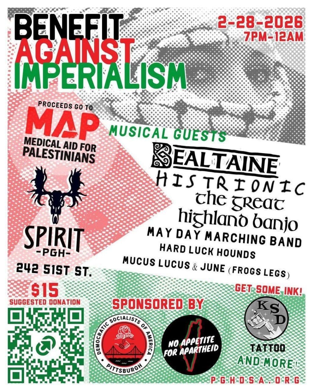 BENEFIT AGAINST IMPERIALISM