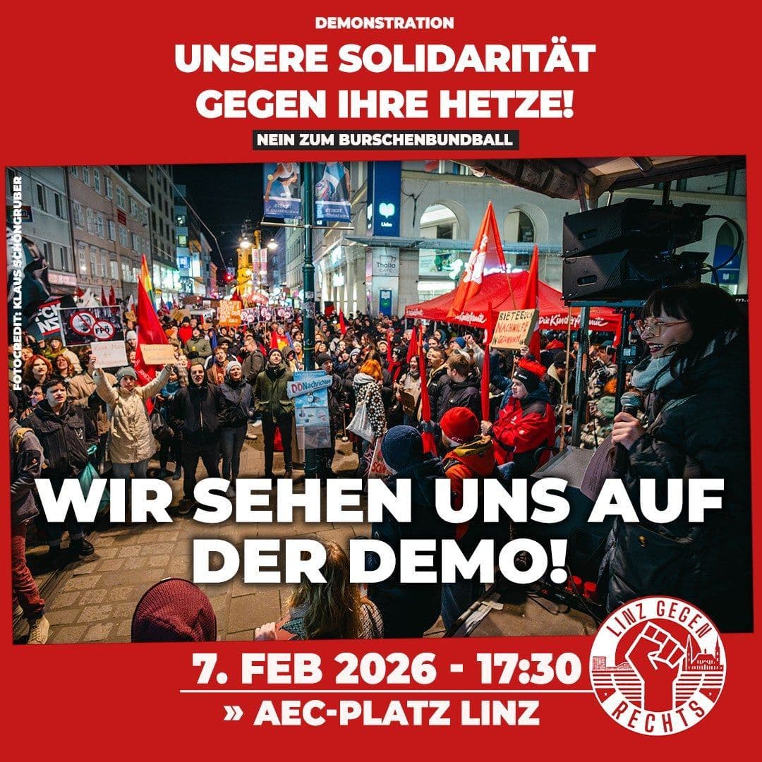 WIR SEHEN UNS AUF DER DEMO!