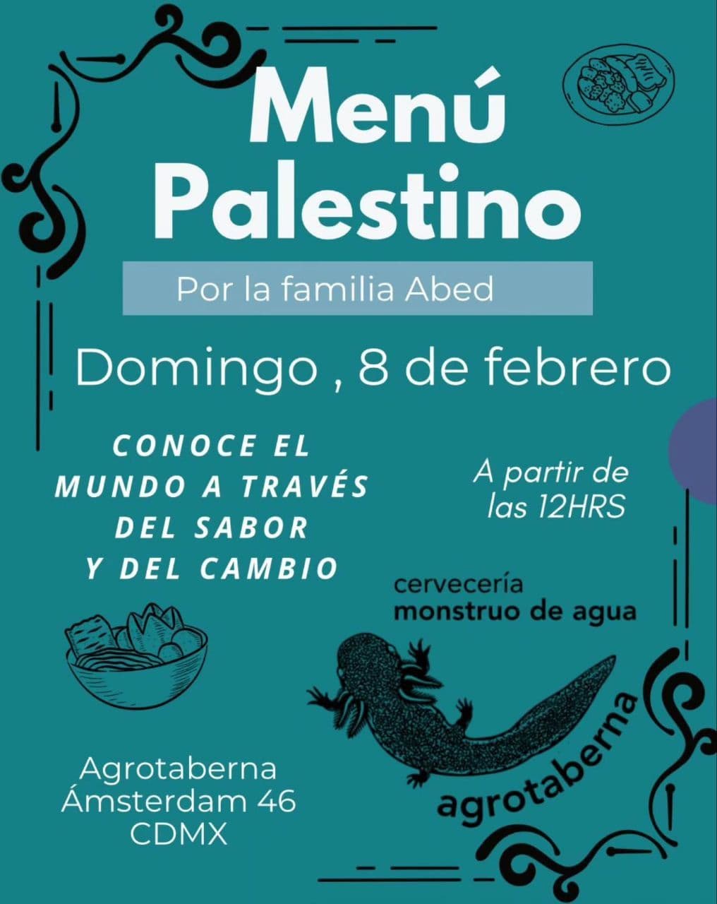 Menú Palestino