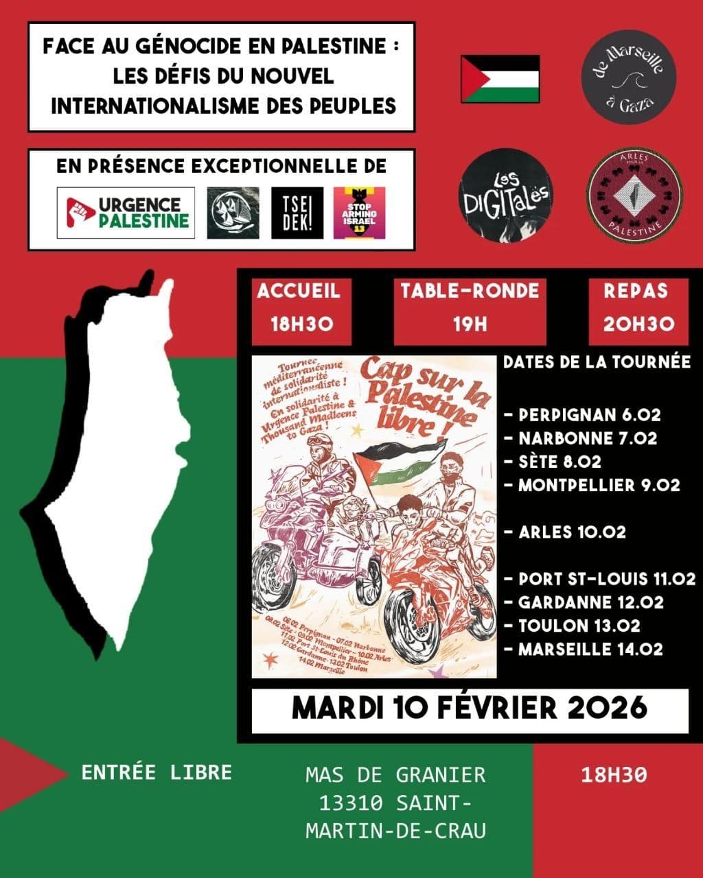 FACE AU GÉNOCIDE EN PALESTINE : LES DÉFIS DU NOUVEL INTERNATIONALISME DES PEUPLES