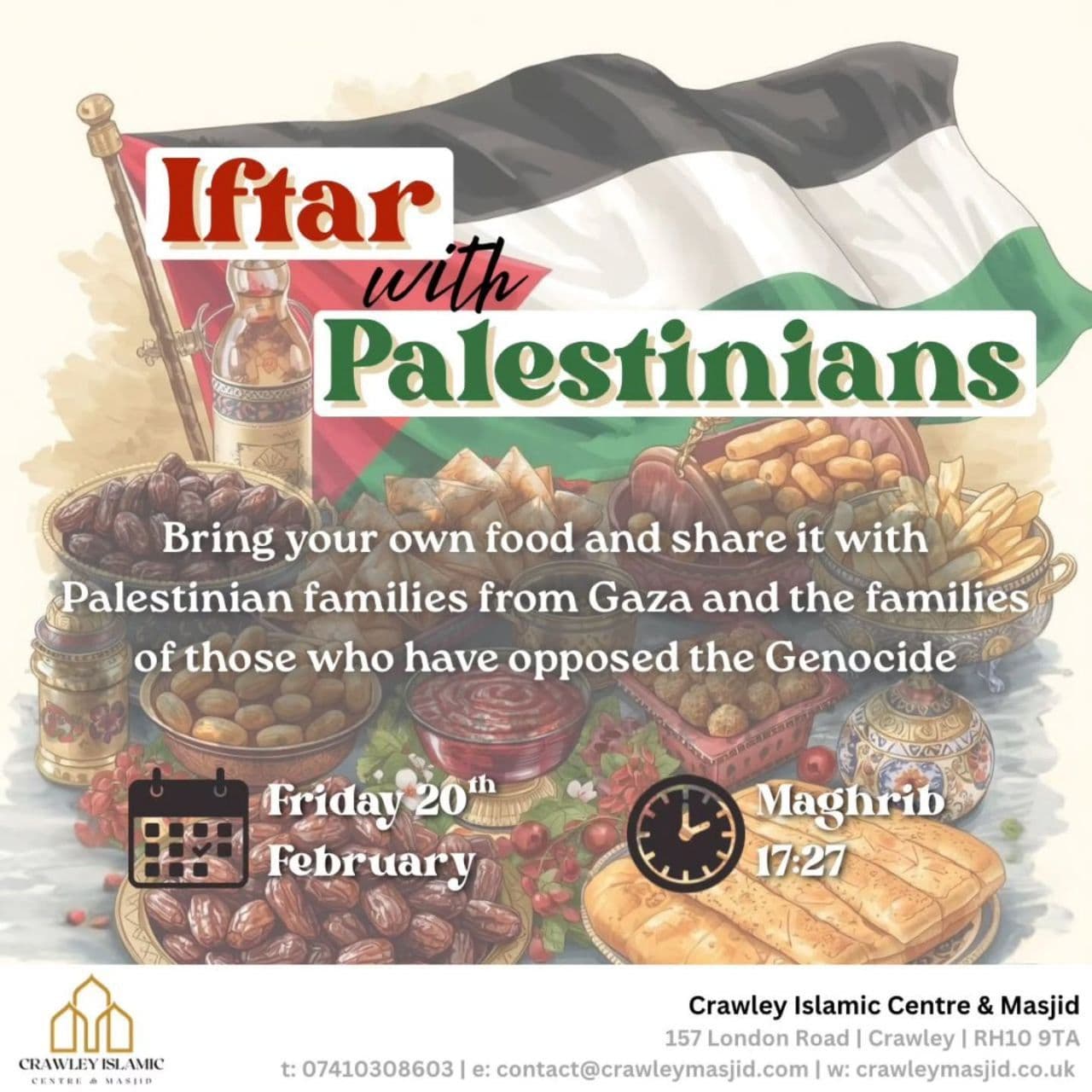 Iftar with Palestinians