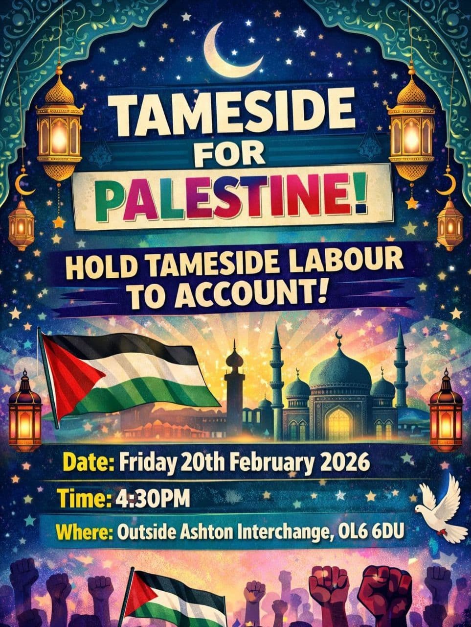 TAMESIDE FOR PALESTINE!