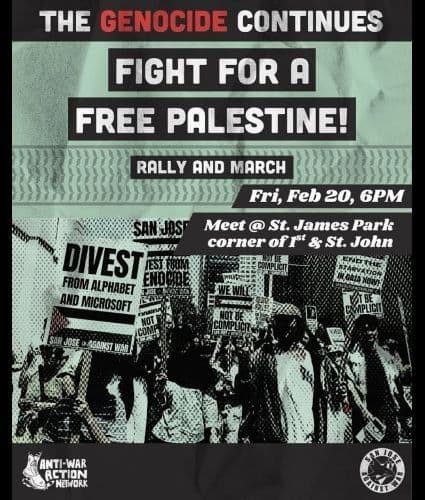 FIGHT FOR A FREE PALESTINE!