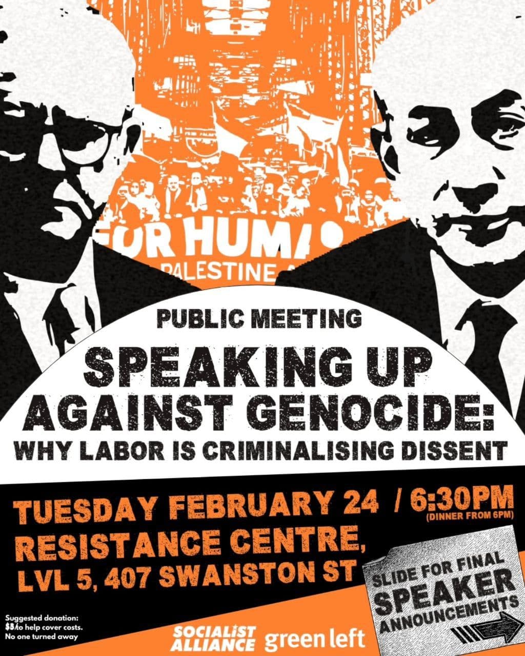 SPEAKING UP AGAINST GENOCIDE: