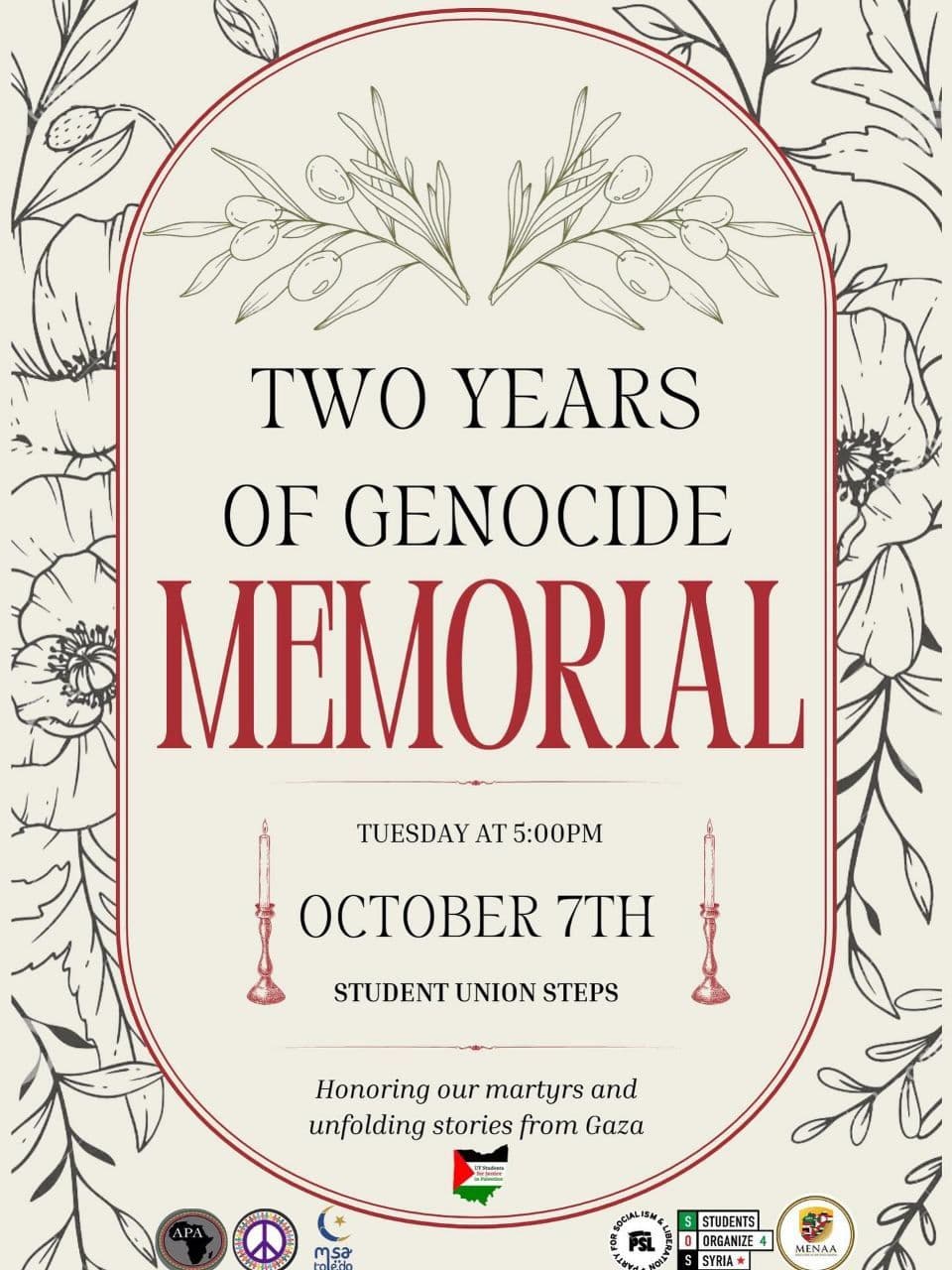 TWO YEARS OF GENOCIDE MEMORIAL