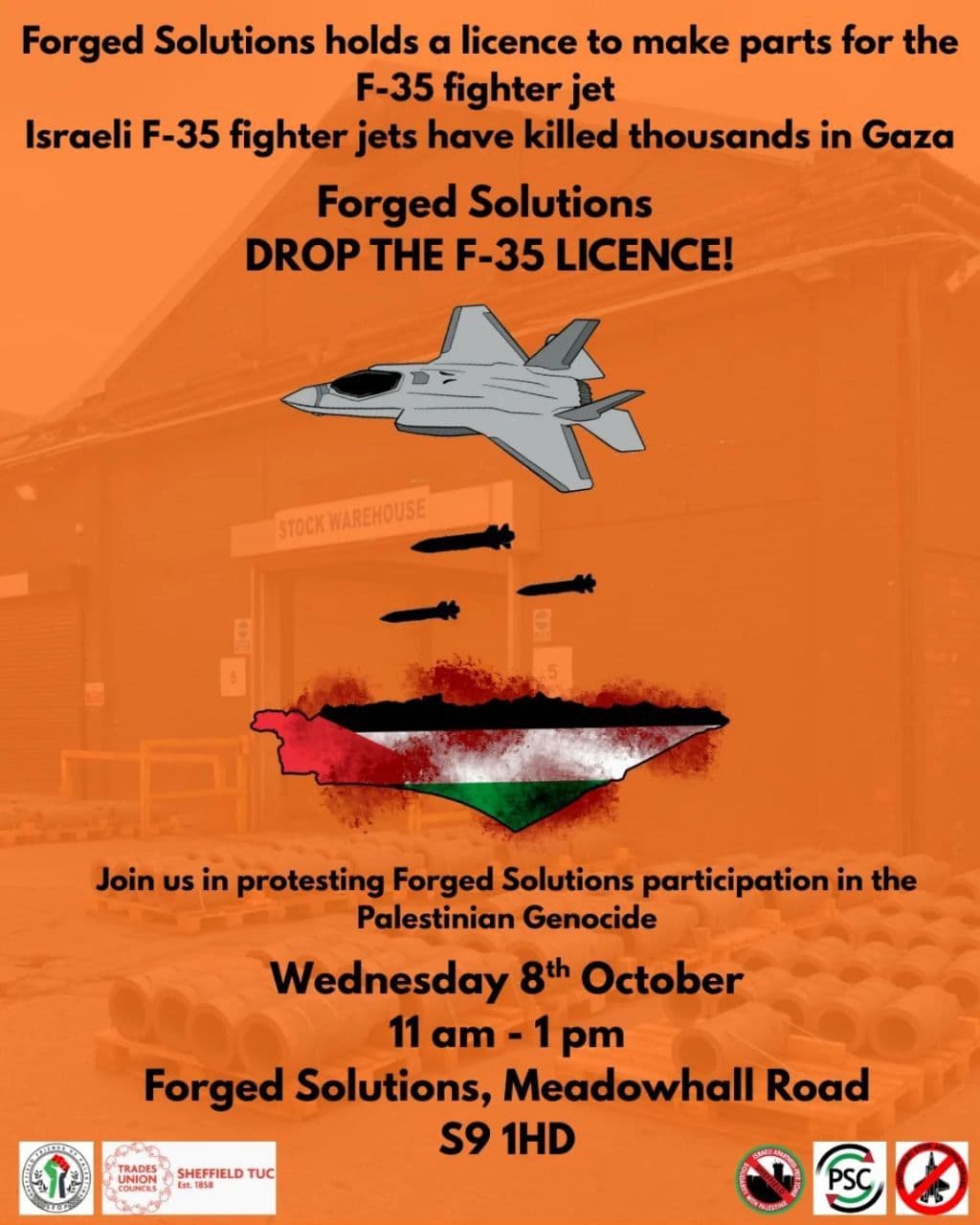 Forged Solutions holds a licence to make parts for the F-35 fighter jet