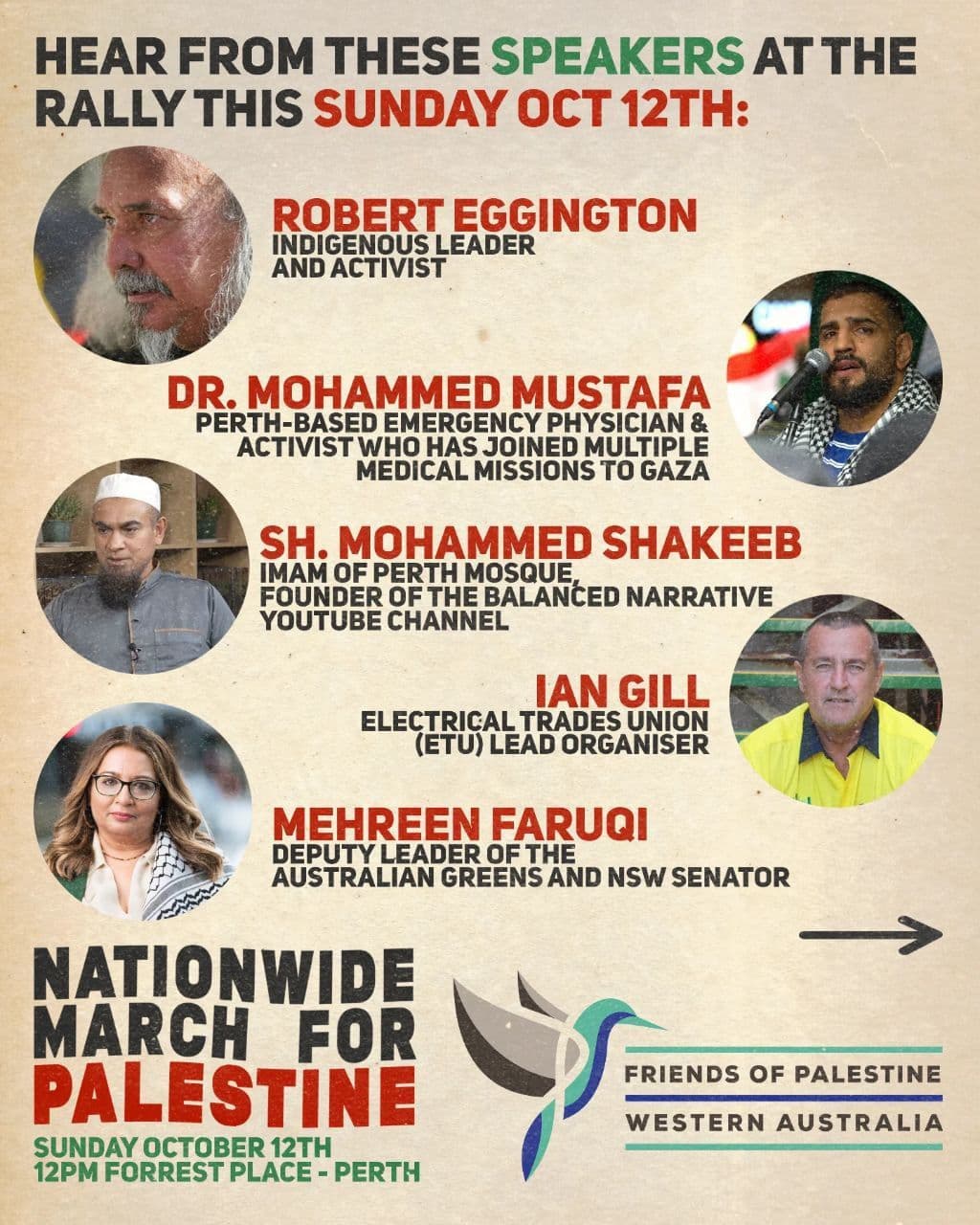NATIONWIDE MARCH FOR PALESTINE