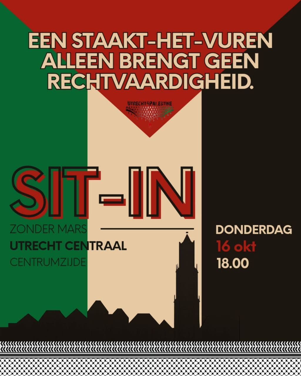 EEN STAAKT-HET-VUREN ALLEEN BRENGT GEEN RECHTVAARDIGHEID.