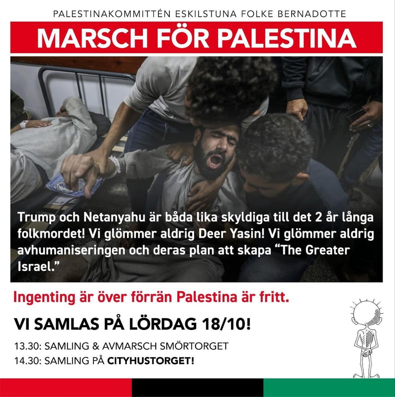 MARSCH FÖR PALESTINA