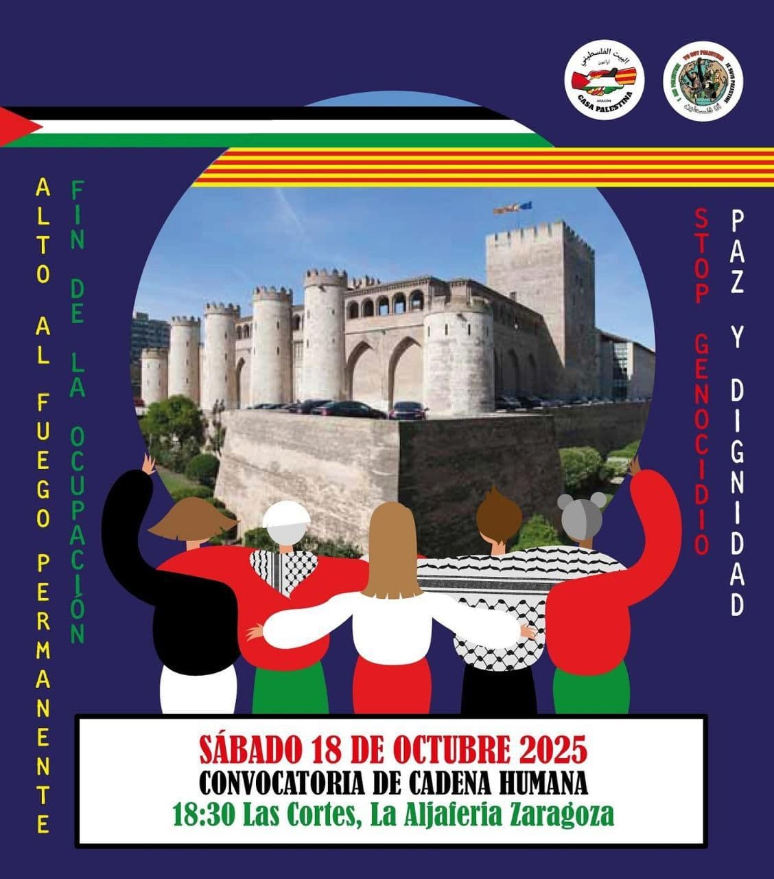 CADENA HUMANA POR PALESTINA