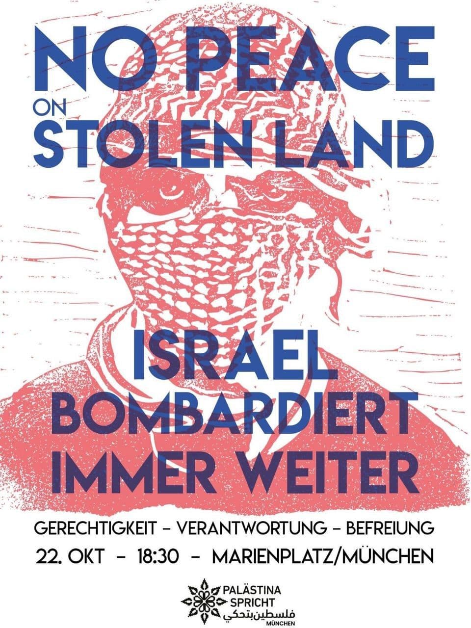 NO PEACE ON STOLEN LAND