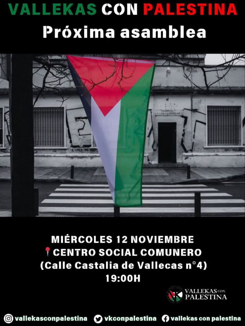 VALLEKAS CON PALESTINA