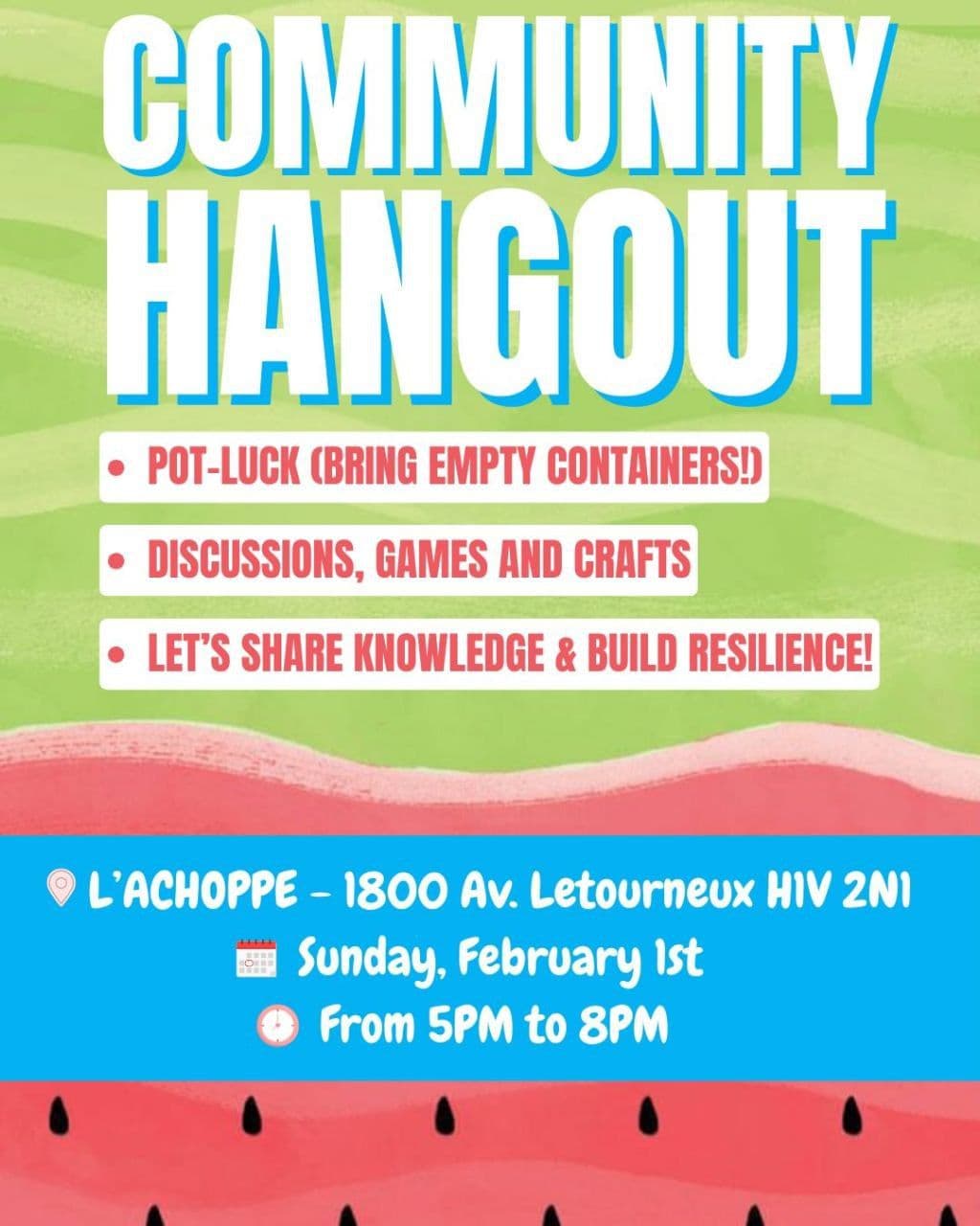 COMMUNITY HANGOUT