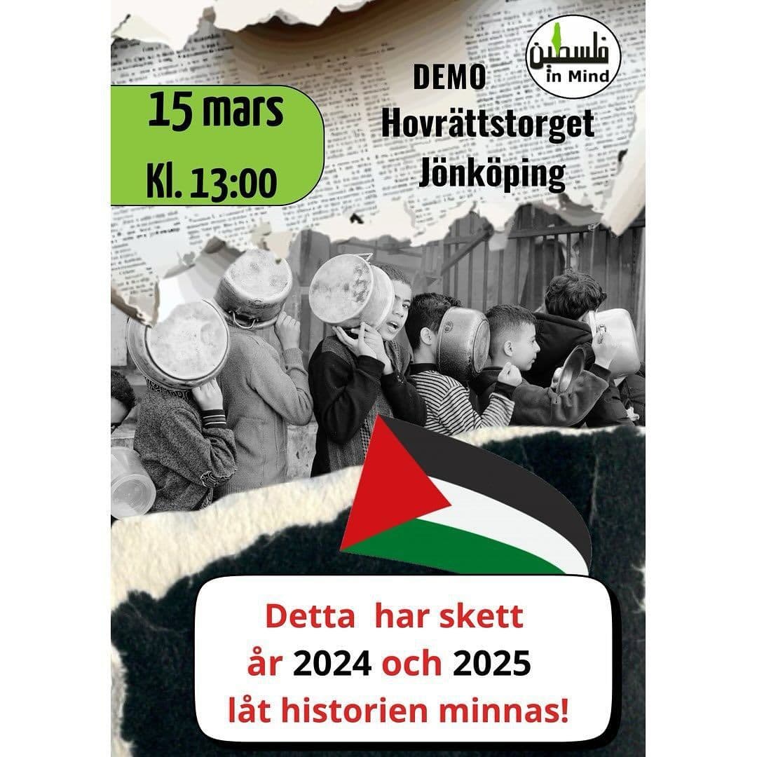 DEMO Hovrättstorget Jönköping