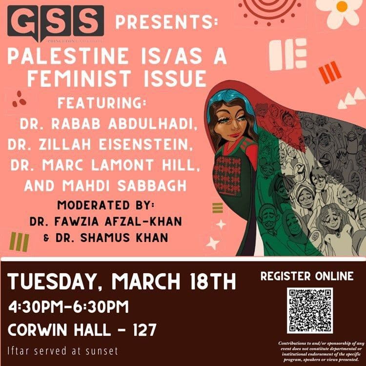 PALESTINE IS/AS A FEMINIST ISSUE