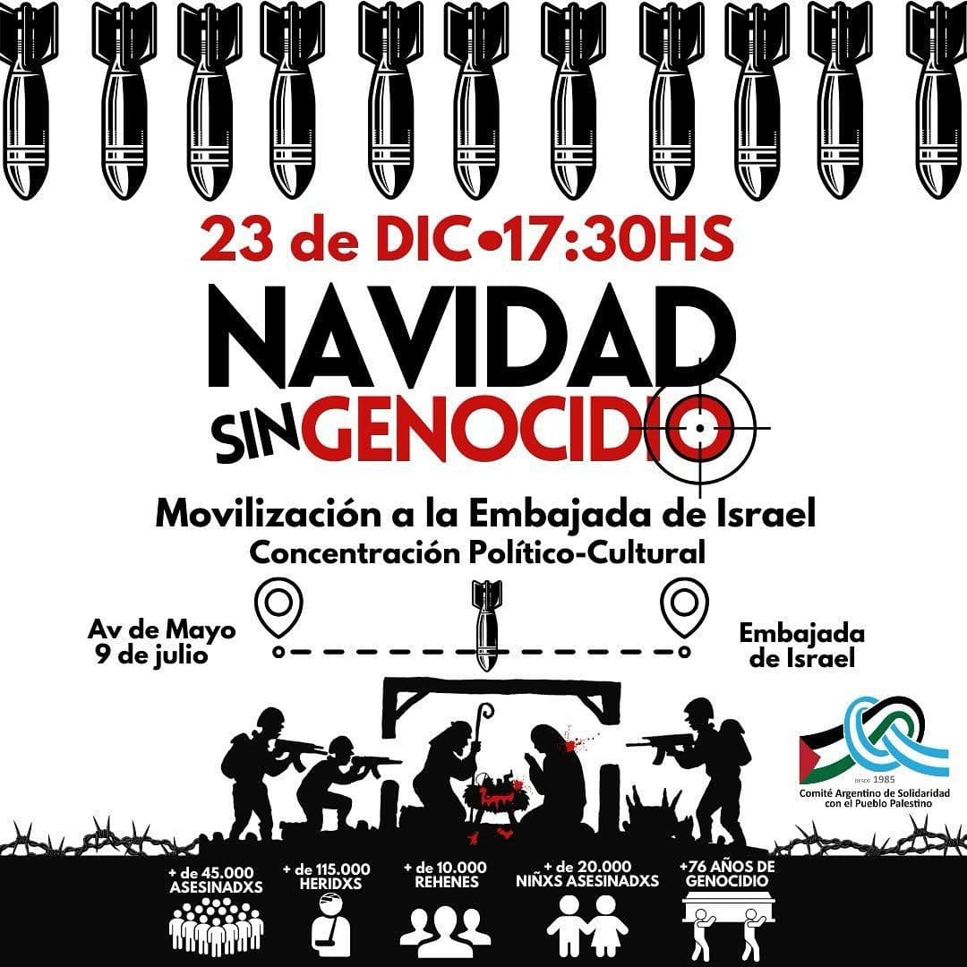 NAVIDAD SIN GENOCIDIO