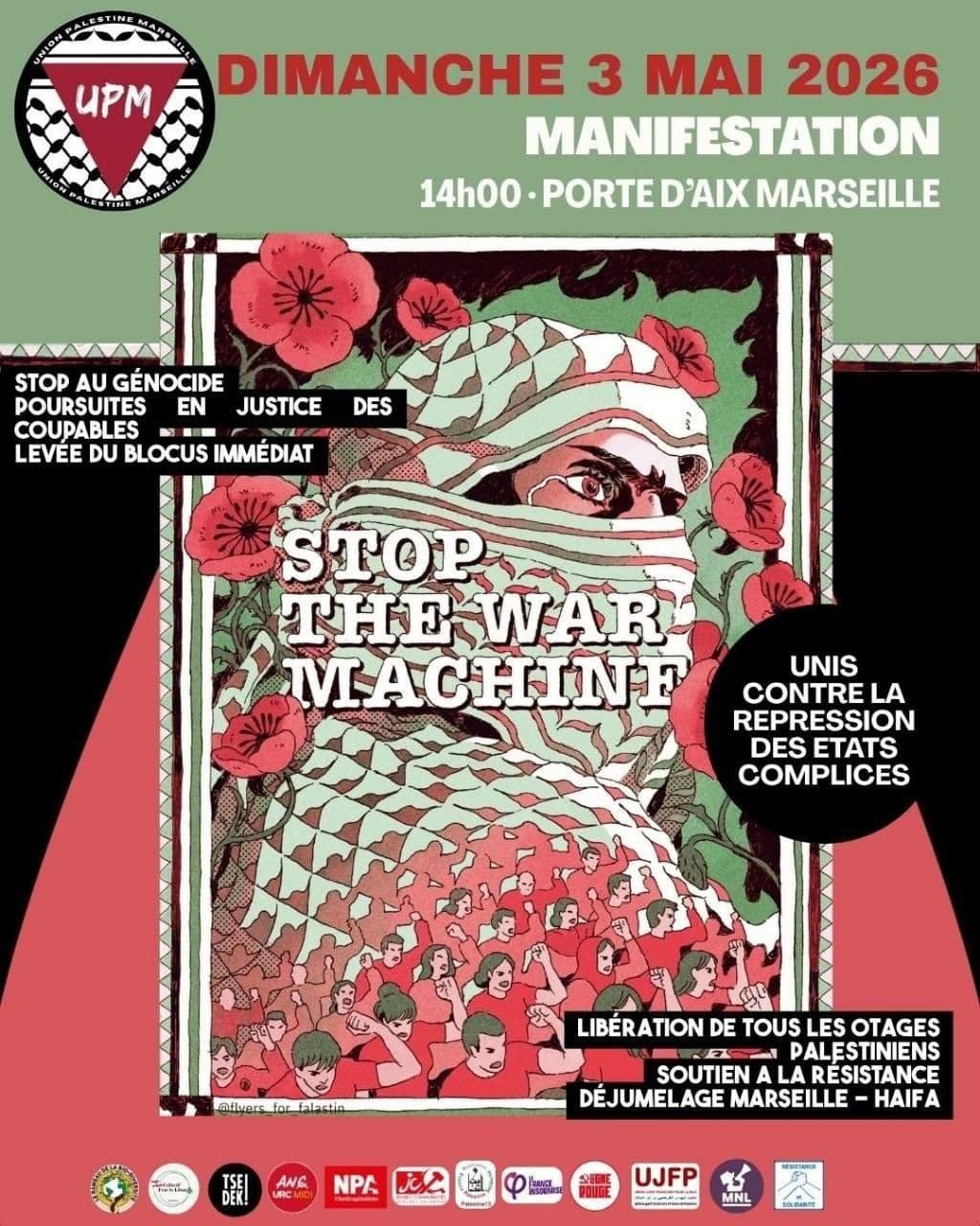 STOP THE WAR MACHINF
