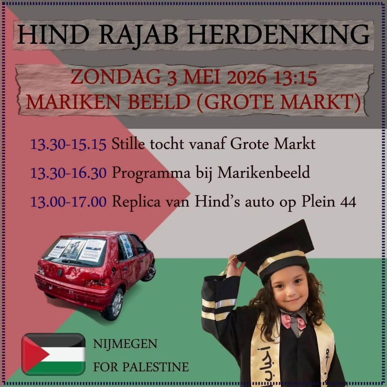 HIND RAJAB HERDENKING