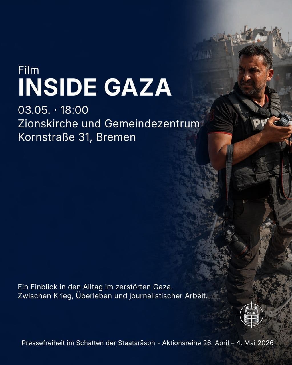 Film INSIDE GAZA