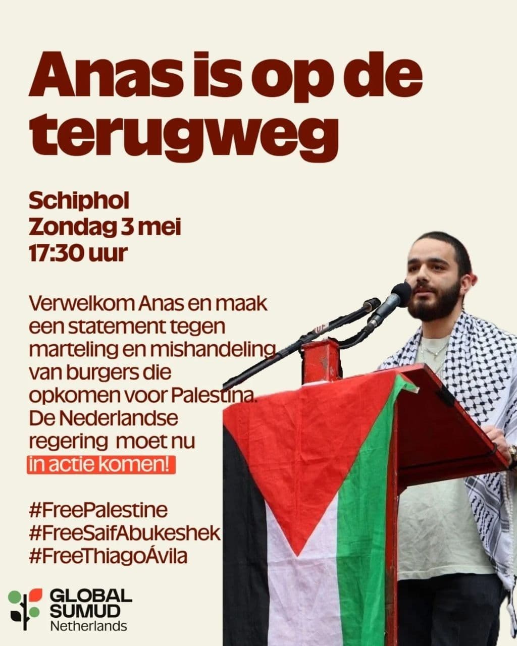 Anas is op de terugweg