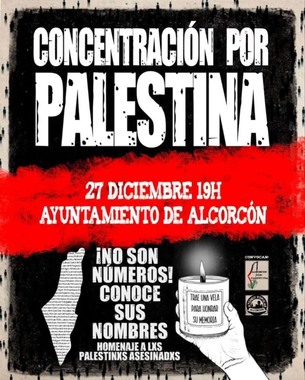 CONCENTRACION POR PALESTINA