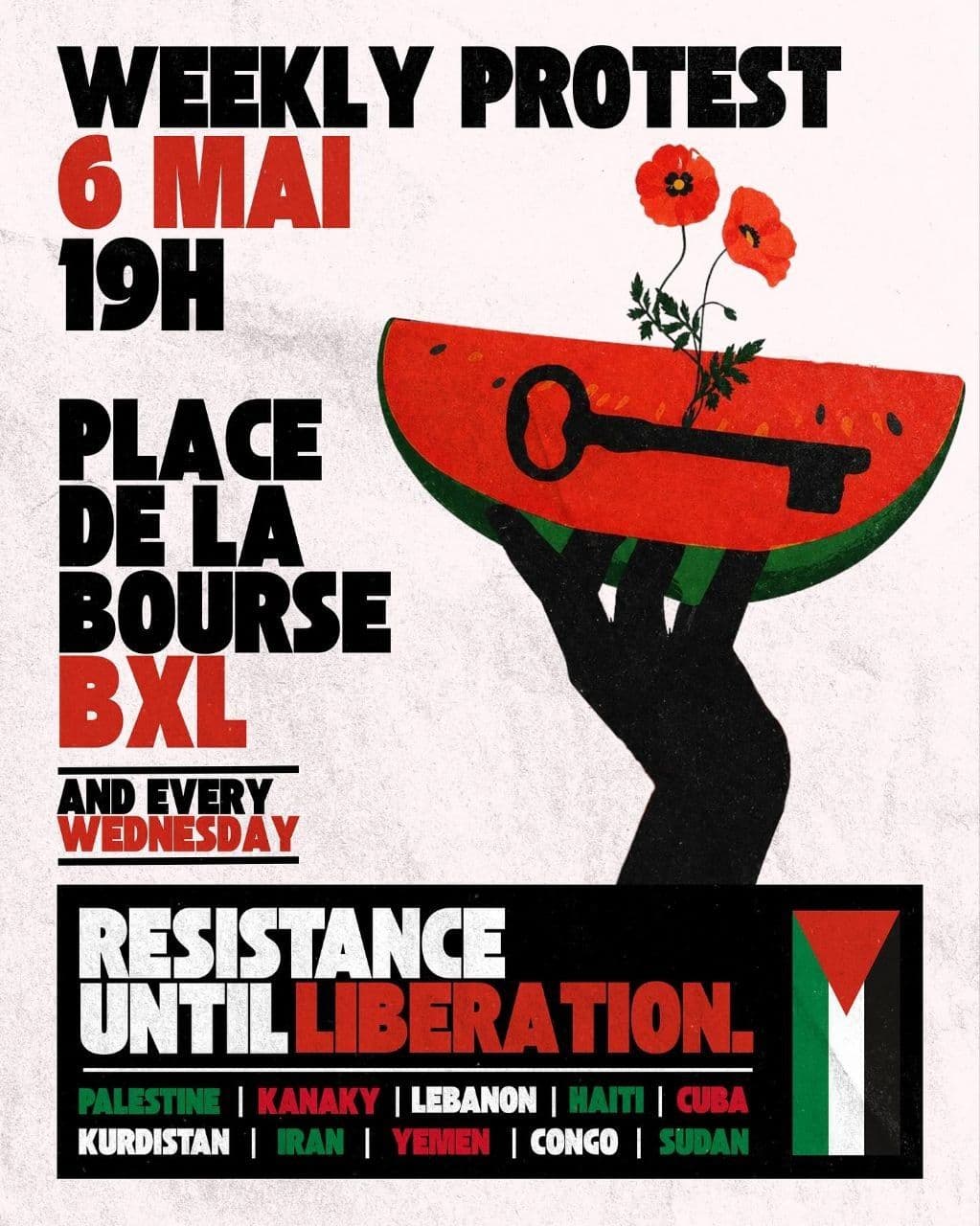 WEEKLY PROTEST
