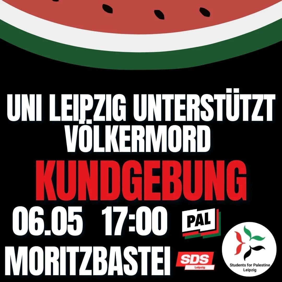 UNI LEIPZIG UNTERSTUTZT VOLKERMORD