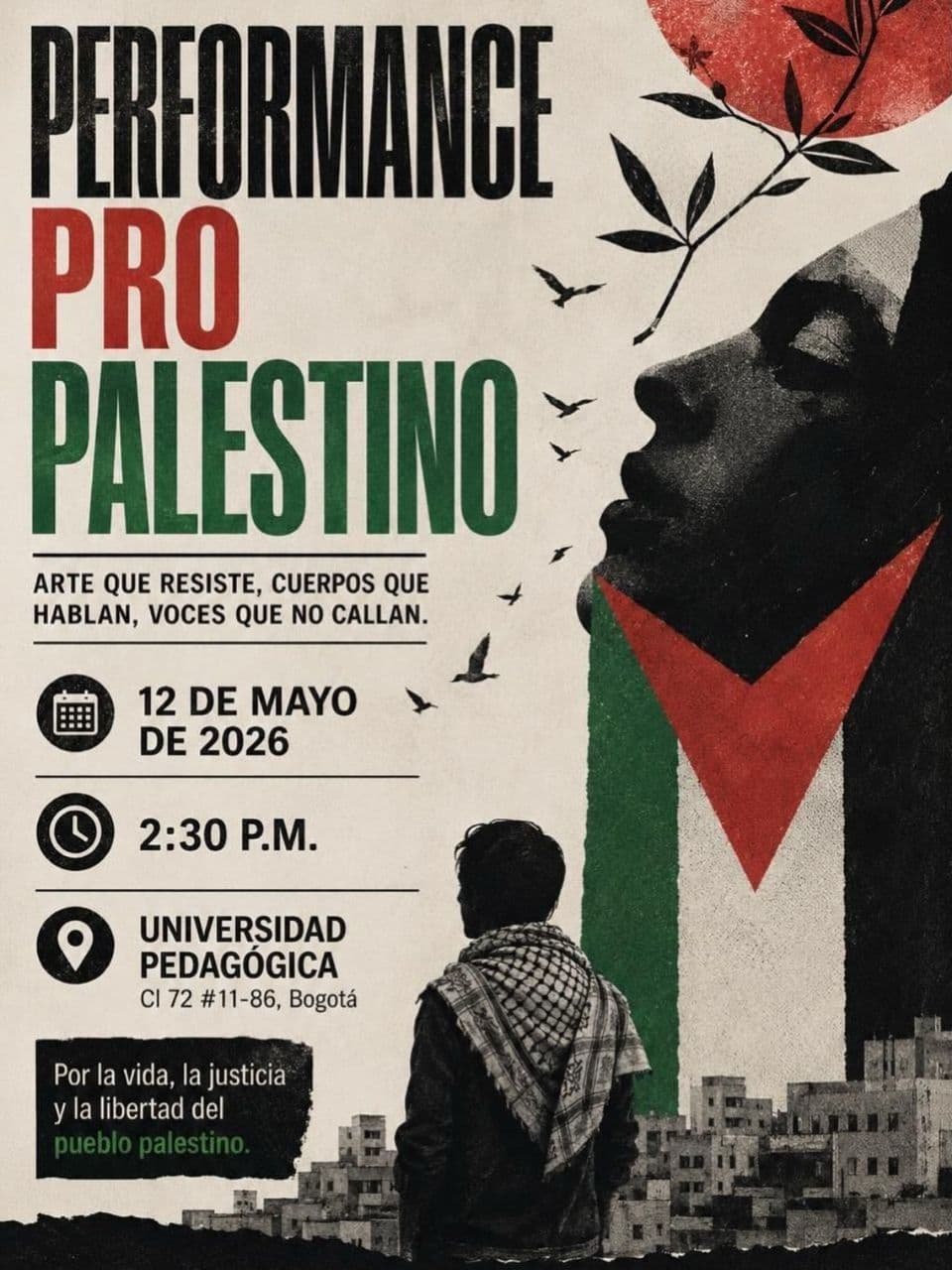 PERFORMANCE PRO PALESTINO 