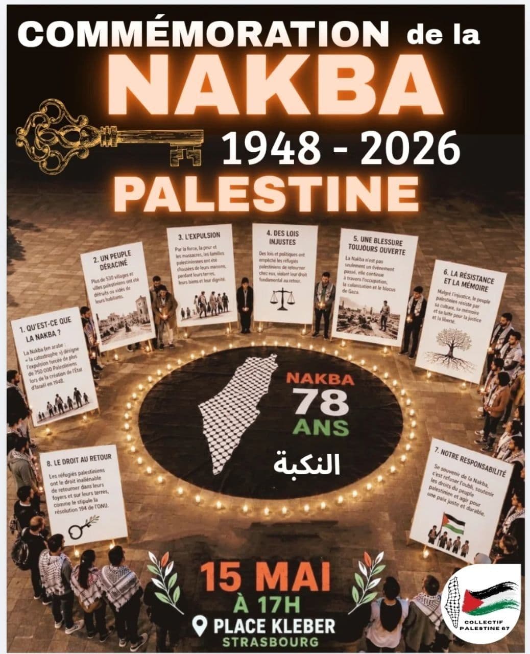 COMMÉMORATION de la NAKBA
