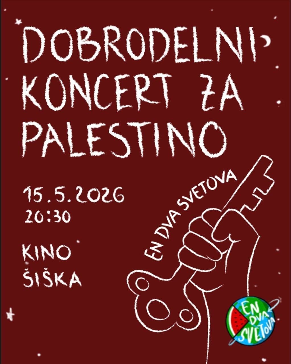 DOBRODELNI KONCERT ZA PALESTINO