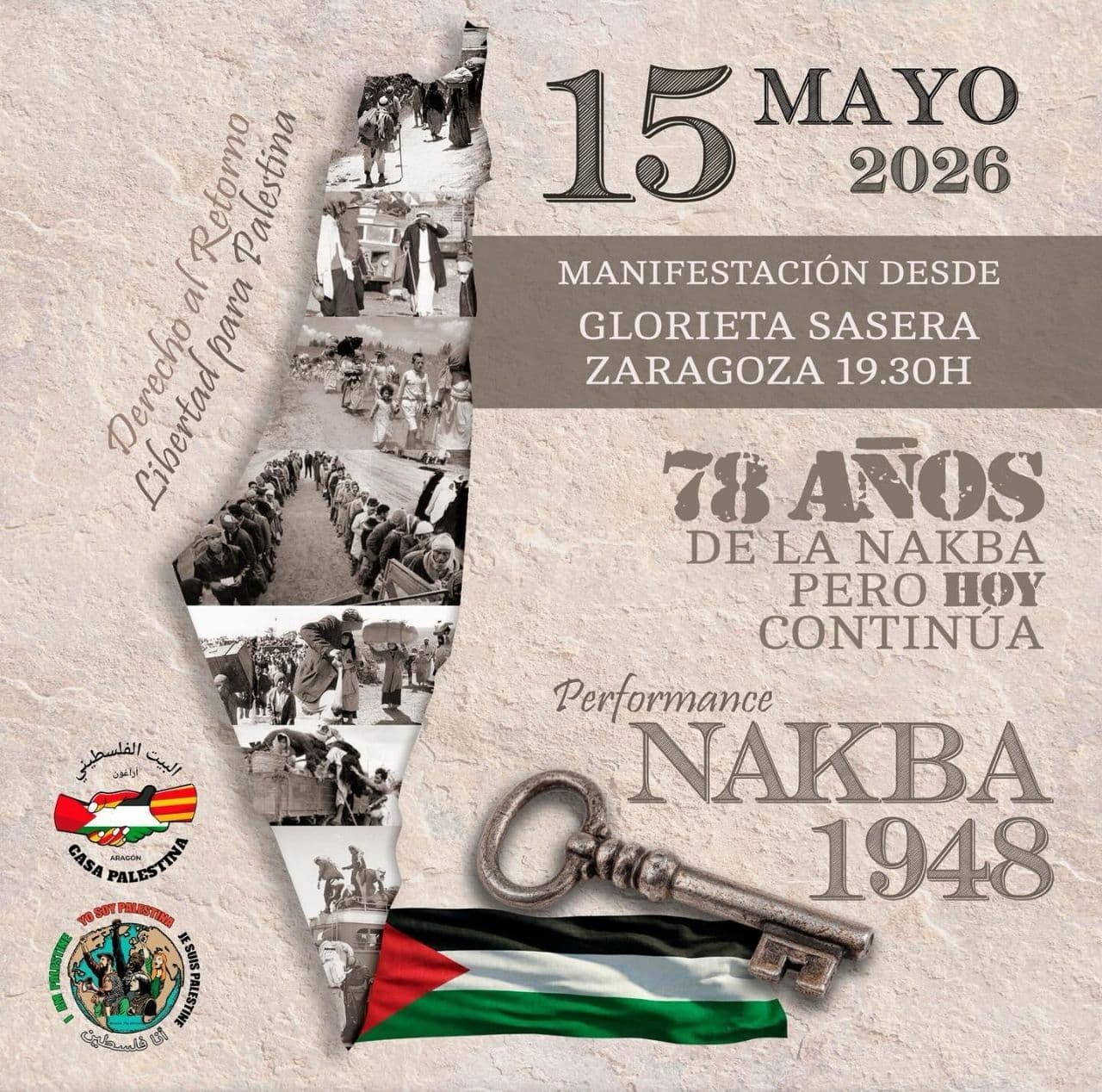 78 ANOS DE LA NAKBA PERO HOY CONTINUA