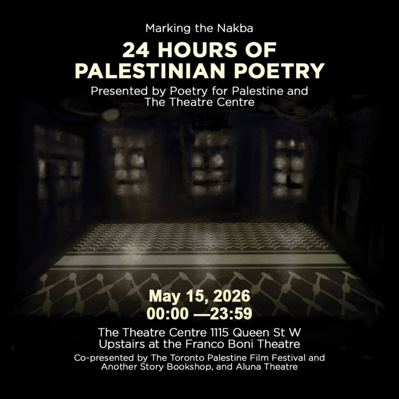 24 HOURS OF PALESTINIAN POETRY