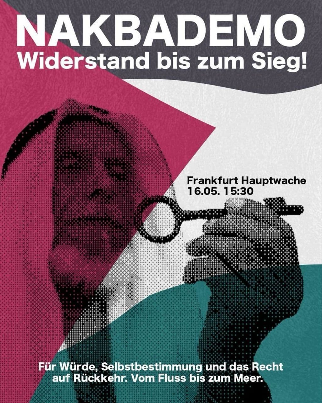 NAKBADEMO Widerstand bis zum Sieg!