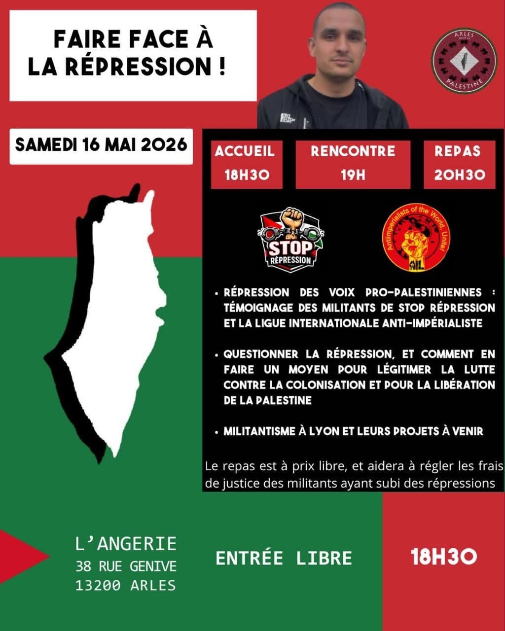 FAIRE FACE À LA RÉPRESSION !
