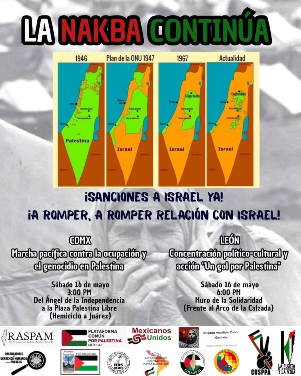 LA NAKBA CONTINÚA